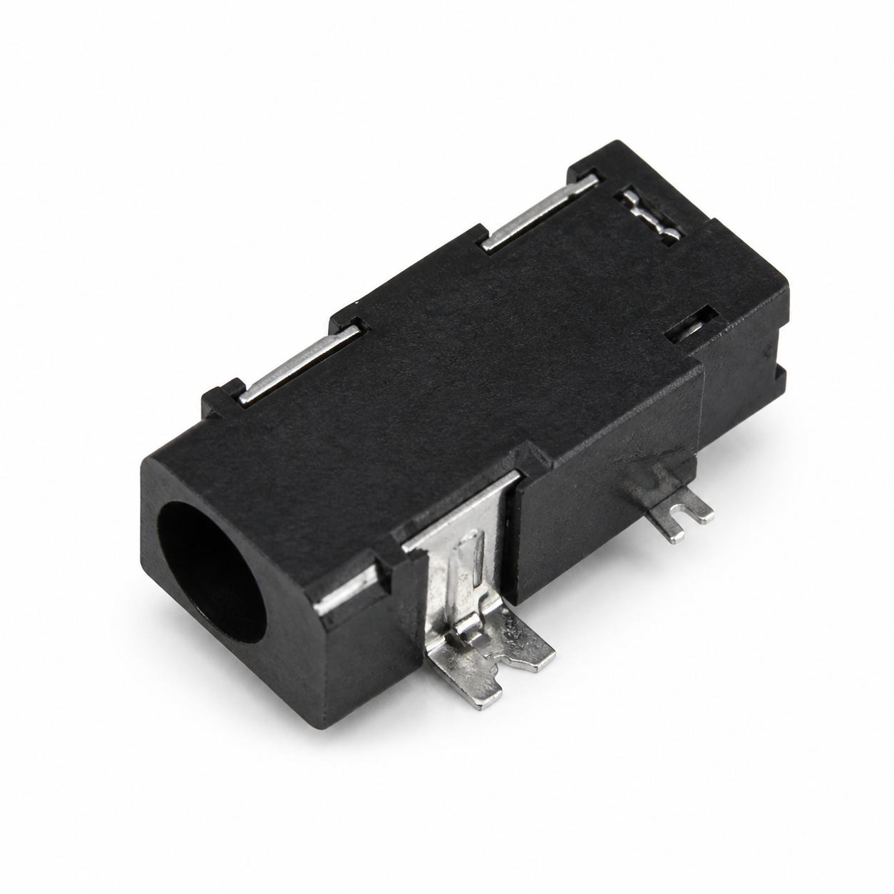 DC1103 low-profile right-angle PCB-mount DC power jack DC1103 low-profile right-angle PCB-mount DC power jack