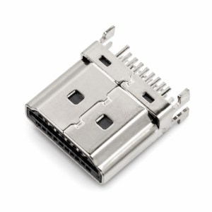 HDMI-G-1903 19-pin HDMI Type A male straight through-hole PCB plug
