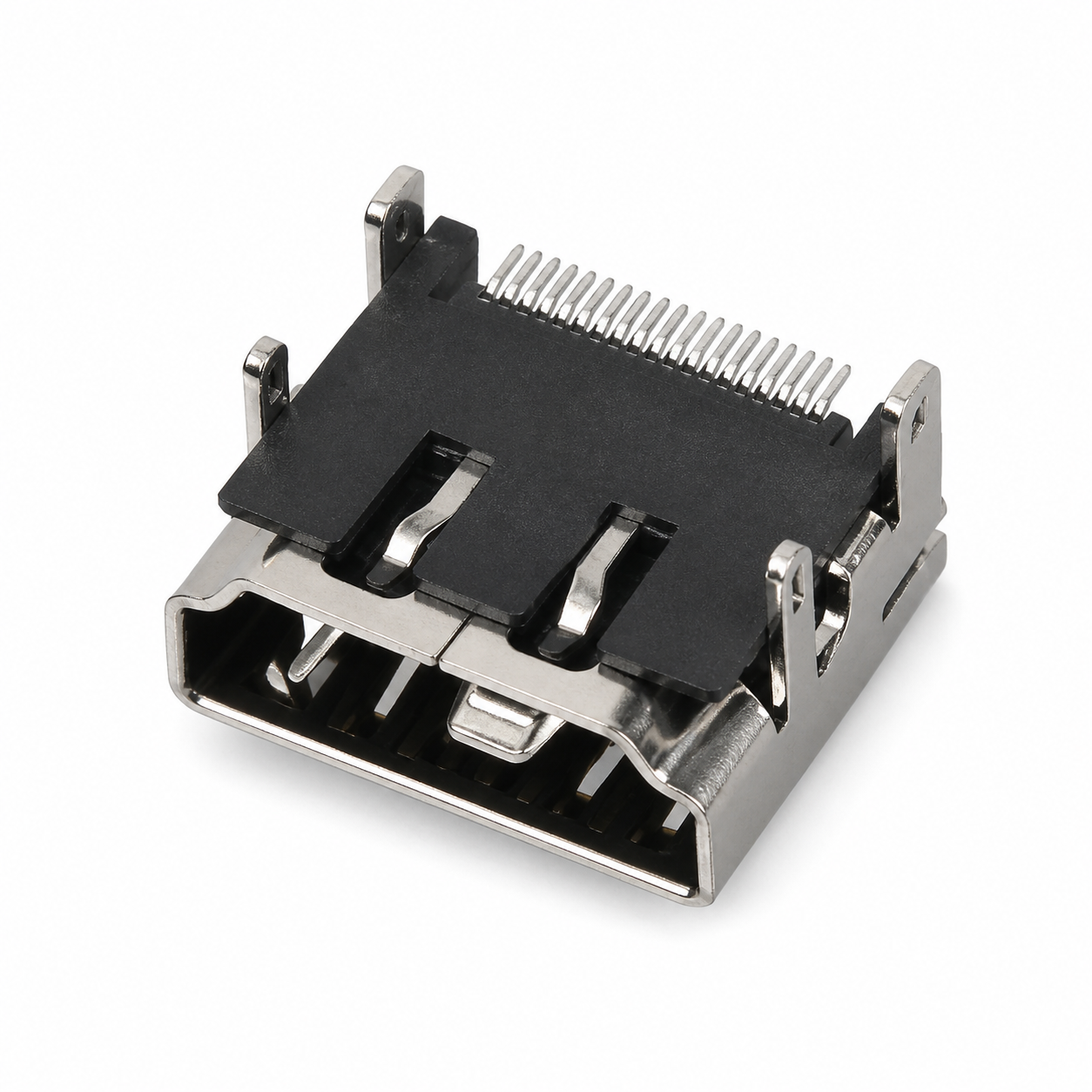HDMI-M-1906 19-pin HDMI Type A female right-angle SMT PCB receptacle HDMI-M-1906 19-pin HDMI Type A female right-angle SMT PCB receptacle