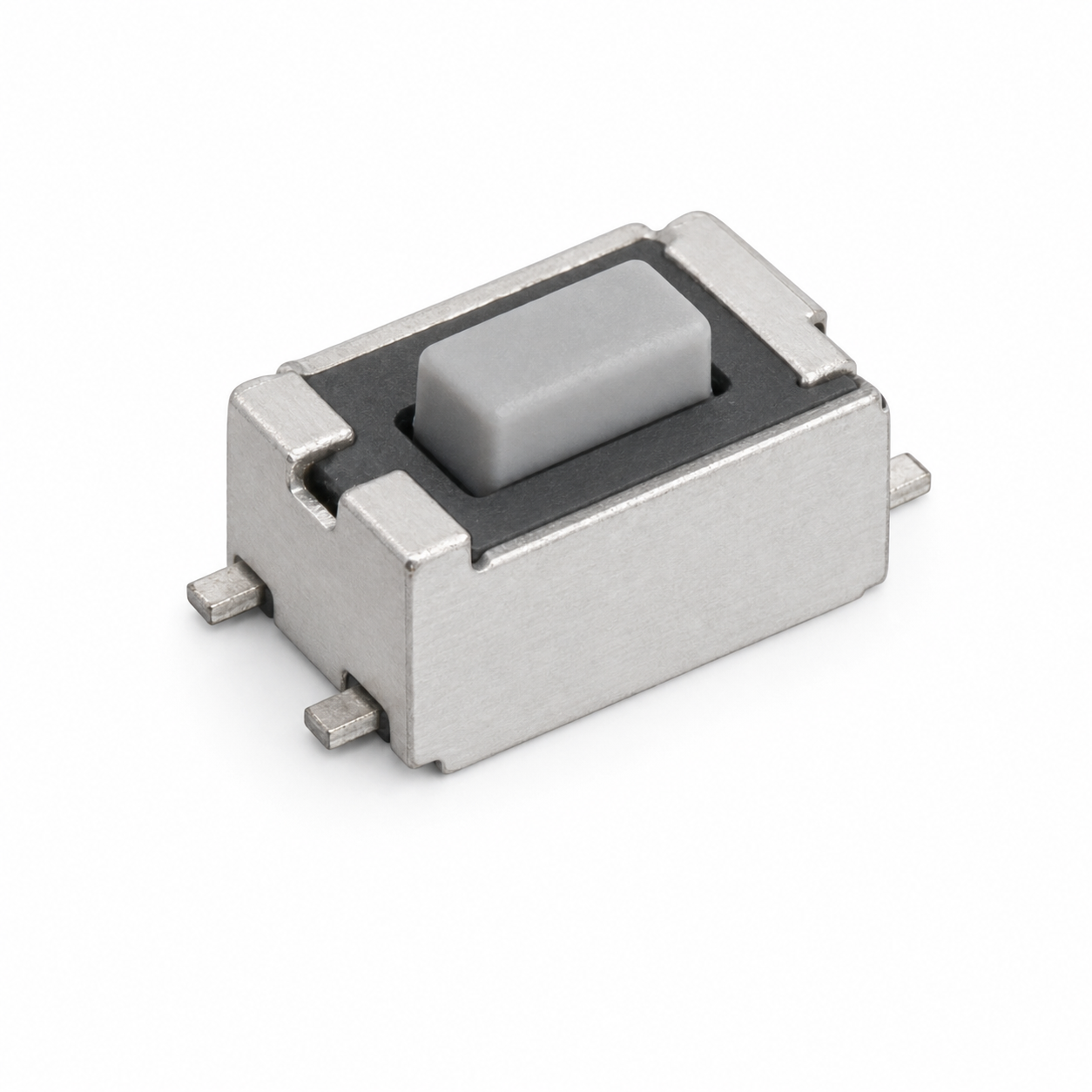 TS36A-U compact SMD tactile switch with metal shield housing