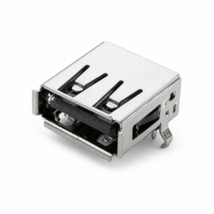 USB-AF-01 right-angle USB Type-A female DIP PCB receptacle.png