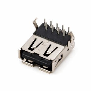 USB-AF30-02 USB 3.0 Type-A female 90-degree DIP PCB receptacle