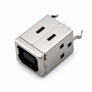 USB-BF-02 USB Type-B female 180-degree DIP PCB receptacle