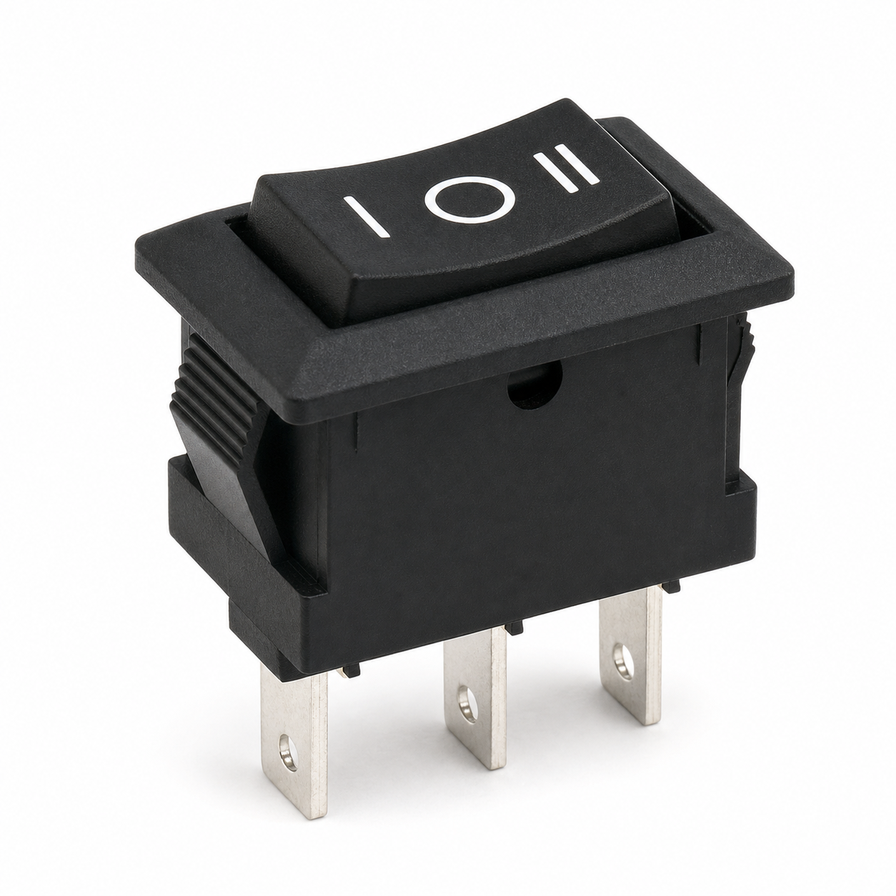 GT101-AF0D1BB three-pin SPDT ON-OFF-ON rocker switch