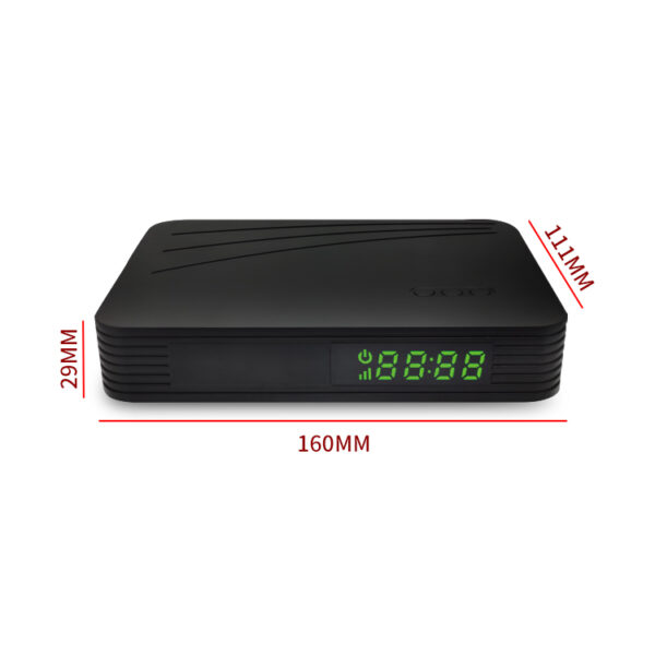 Decoder DVB-T2 HEVC 265 Full HD Con Porta USB E TimeShift - Set Top Box Per TV Digitale Terrestre, Spina UE